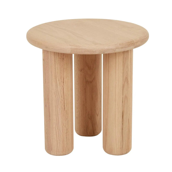  Linea Chubby Modern Side Table - New Oak Side Table