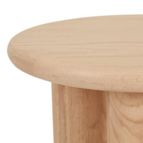  Linea Chubby Modern Side Table - New Oak Side Table