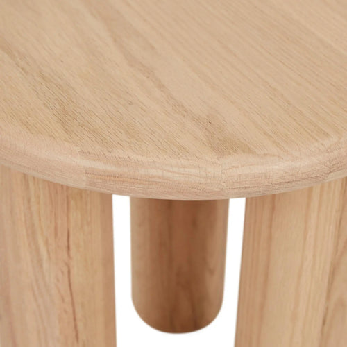  Linea Chubby Modern Side Table - New Oak Side Table