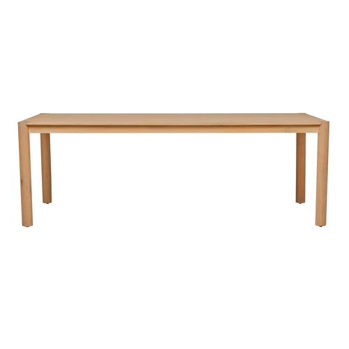  Linea Oslo Modern Dining Table - New Oak - 8 Seater Dining Table