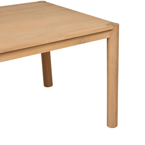  Linea Oslo Modern Dining Table - New Oak - 8 Seater Dining Table