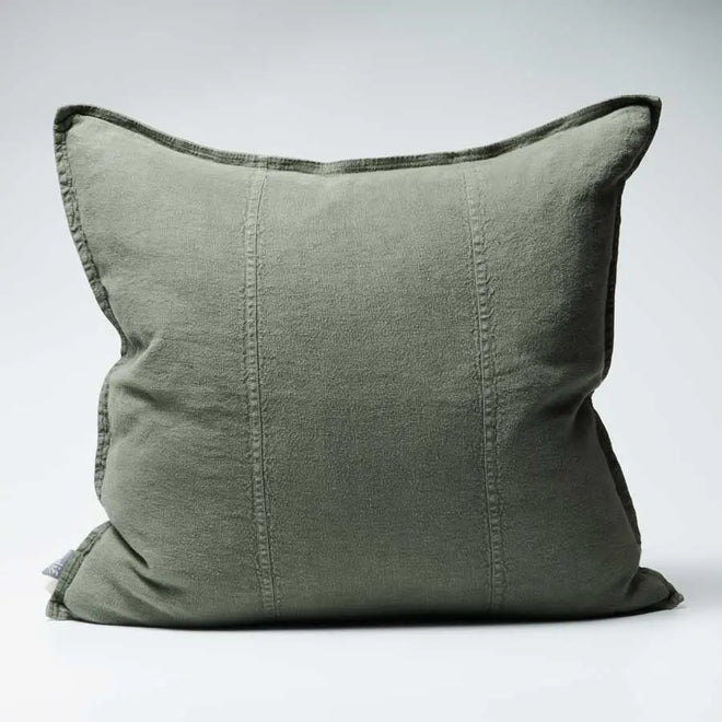  Luca® Linen Cushion - Khaki Cushion