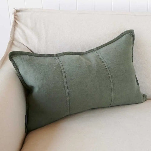  Luca® Linen Cushion - Khaki Cushion