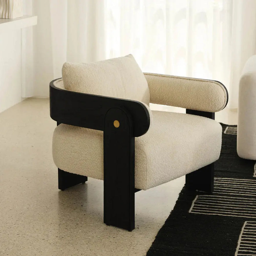  Lupin Luxury Occasional Chair - Black Occasional Chairs