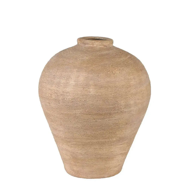 Mallorca Terracotta Stoneware Vase Decor