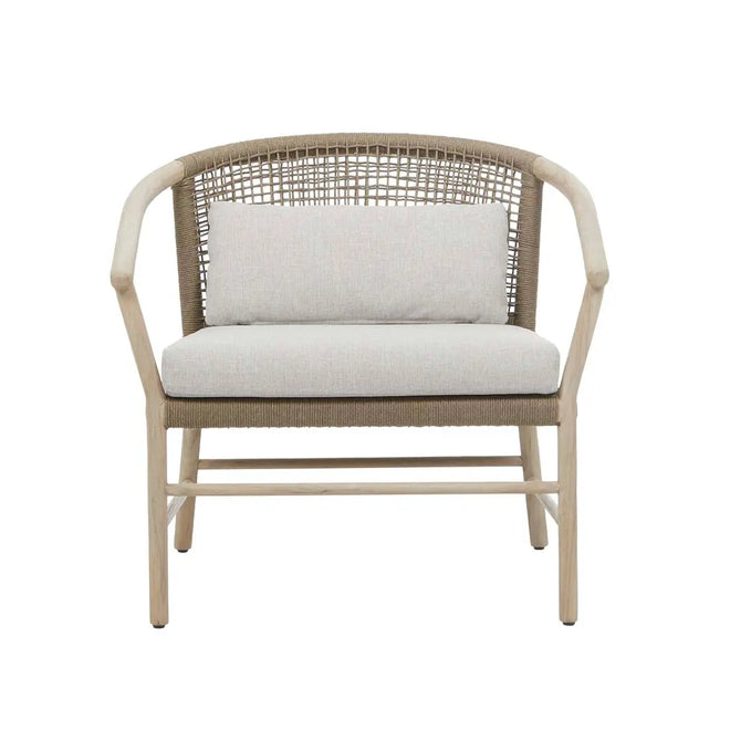  Normandy - Occasional Chair - Biscuit - Aged Teak Sofa