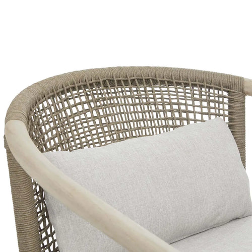  Normandy - Occasional Chair - Biscuit - Aged Teak Sofa