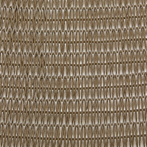  Normandy Sleigh Dining Chair - Pebble Weave - Platinum Dining Chairs