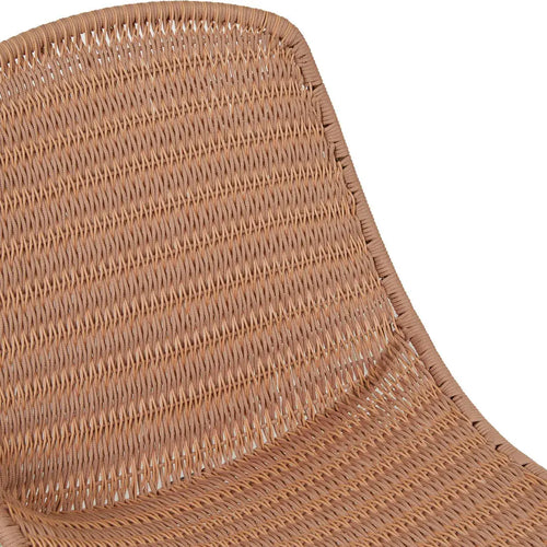  Normandy Sleigh Dining Chair - Sunkiss Weave - Bronze Dining Chairs