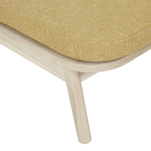  Normandy Sunbed - Olive - Aged Teak Sofa