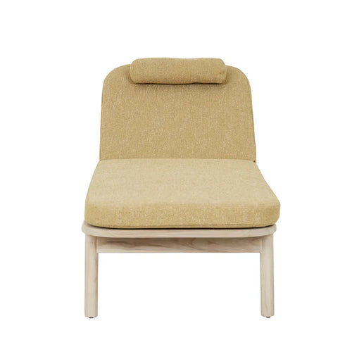  Normandy Sunbed - Olive - Aged Teak Sofa