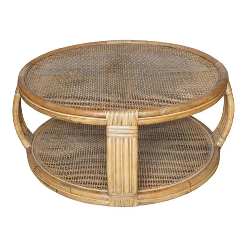  Plantation - Rattan Round Coffee Table Coffee Table