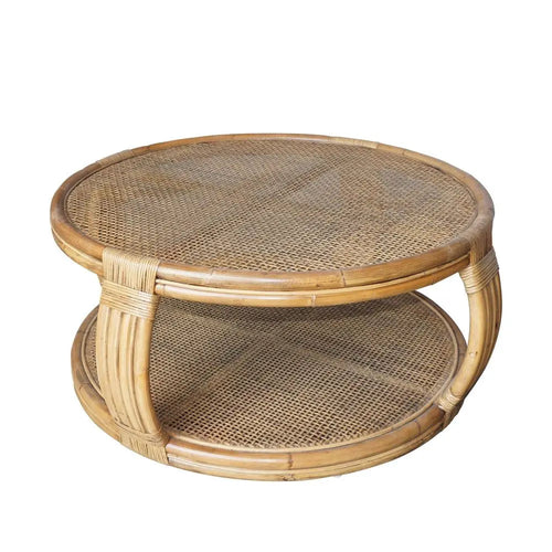  Plantation - Rattan Round Coffee Table Coffee Table