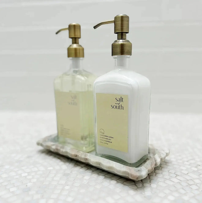  Salt & South Hand & Body Lotion Set - Bamboo & Lily