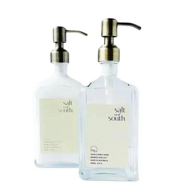  Salt & South Hand & Body Lotion Set - Bamboo & Lily