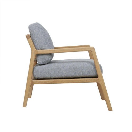  Sketch Nysse Modern Occasional Chair - Dawn - Light Oak Occasional Chair