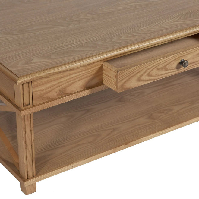  Southport - Wood Coffee Table Elm Coffee Table