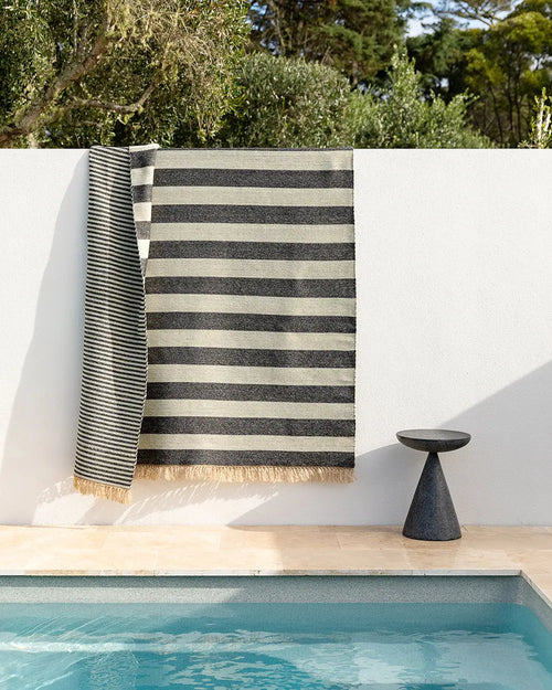  Summit Charcoal & Natural Outdoor Rug Outdoor rugs