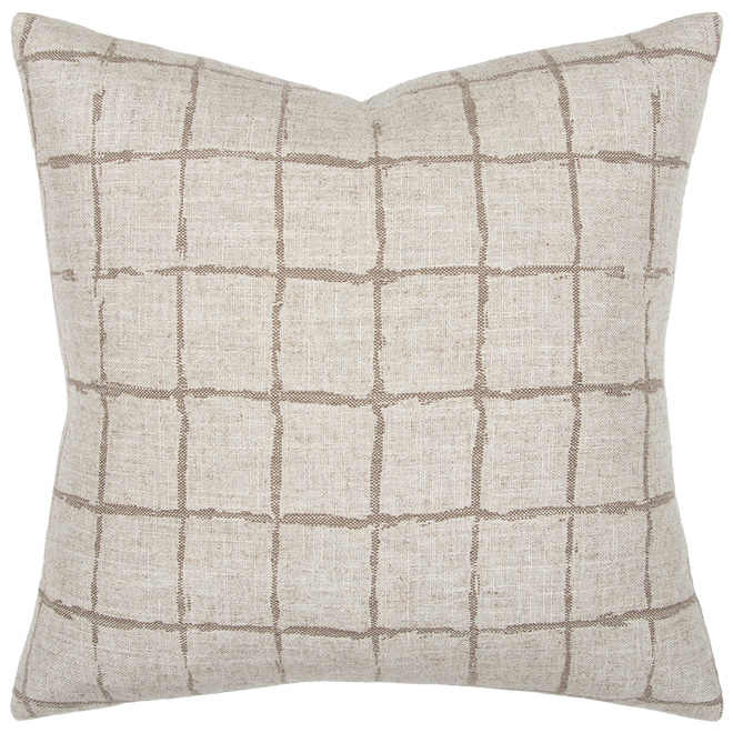  Harrison Cushion - Taupe Indoor Cushions