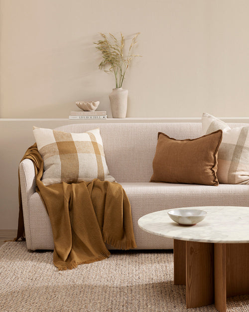  Jefferson Cushion - Cumin Indoor Cushions